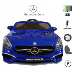 Mercedes SL65 (LCD MP4) 12V BRANCO
