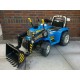 Tractor azul 12v