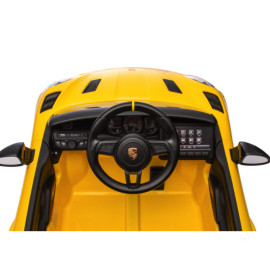 Porsche Spyder 718 RS 12v amarelo