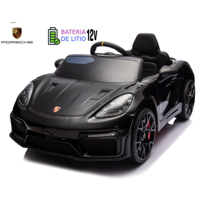 Porsche Spyder 718 RS 12v preto