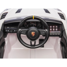 Porsche Spyder 718 RS 12v branco