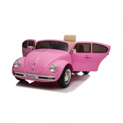 VW Beetle Classic Rosa 12v